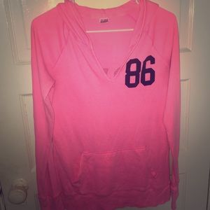 Hot pink Victoria's Secret PINK lounge hoodie